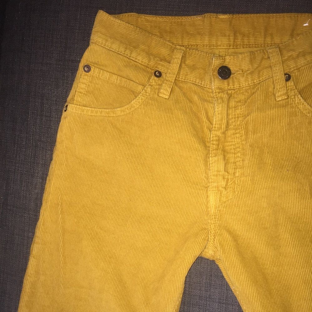 Opening Ceremony Yellow Corduroy Jeans (size 26)